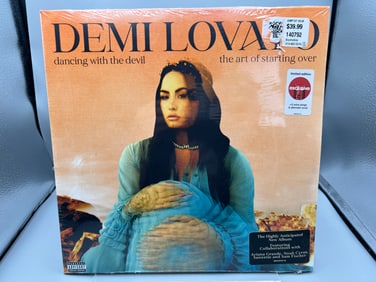 2021 Demi Lovato Dancing With The Devil… The Art of Starting Over Alt Cover Factory Sealed Vinyl