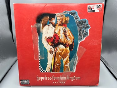2018 Halsey Hopeless Fountain Kingdom Single Sided Etched Deluxe Yellow Vinyl Album - 2567530695