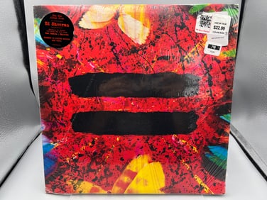 2021 Ed Sheeran Equals Limited Edition Factory Sealed Red Vinyl Album
