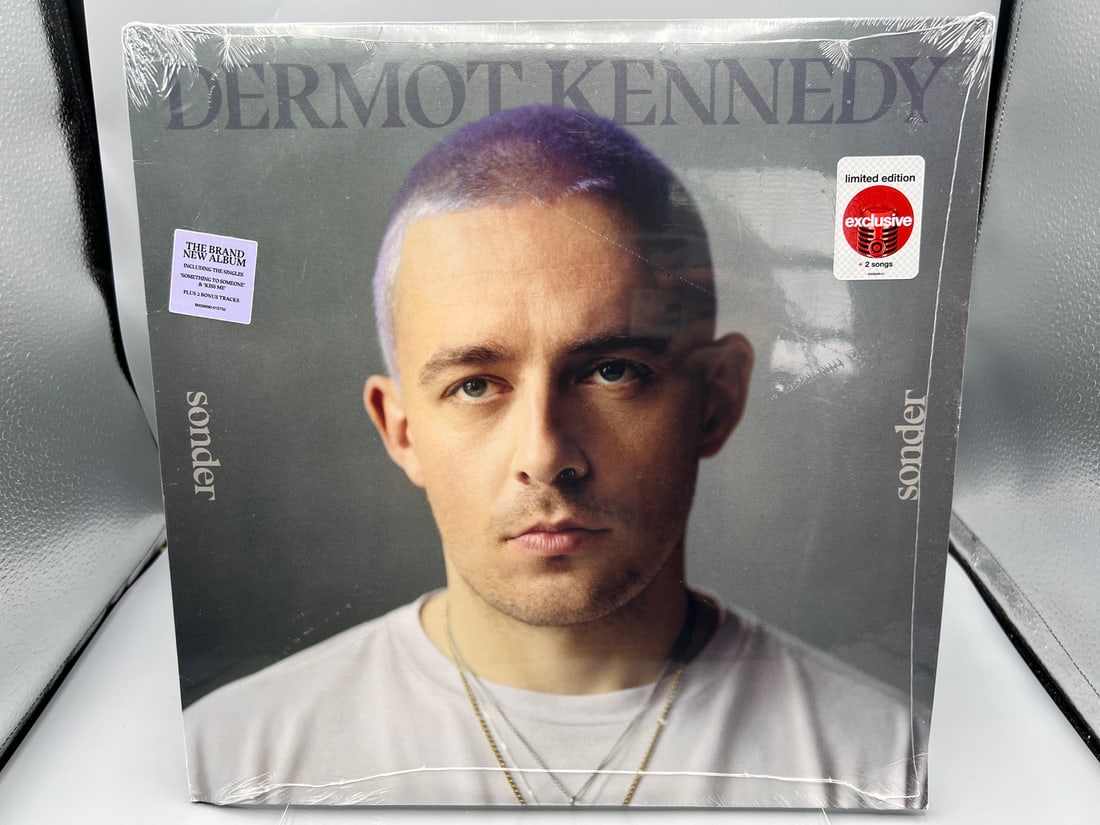 2022 Dermot Kennedy Sonder Factory Sealed Vinyl Album: 2022 Dermot Kennedy Sonder Factory Sealed Vinyl Album - Records have not been tested by auction house for play quality. All items are sold as is.