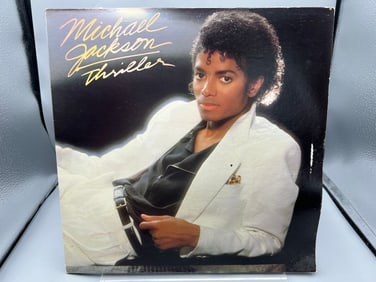 1982 Michael Jackson Thriller Vinyl Album - QE 38112