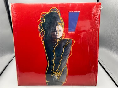 Janet Jackson: In Control (1986), in original shrinkwrap