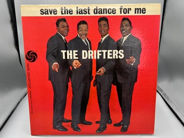 1962 The Drifters Save The Last Dance For Me Vinyl Album - 8059