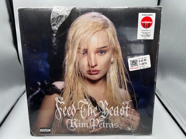 2023 Kim Petras Feed The Beast Limited Edition Neon Yellow Highlighter Factory Sealed Vinyl Album