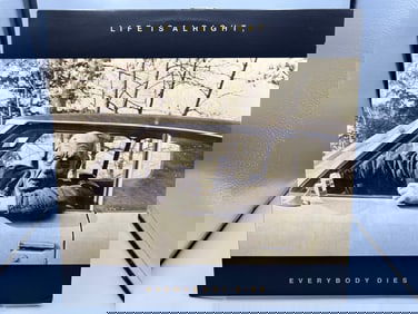 Kal Marks: Life Is Alright, Everybody Dies (2016), one-inch split in top cover seam