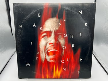 2009 Ben Harper Fight For Your Mind Reissue 180 Gram Europe Release Vinyl Album - 724384062019