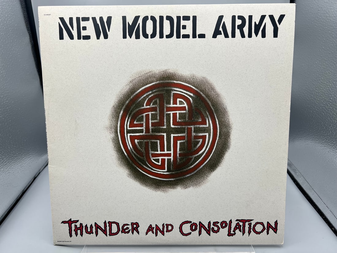 New Model Army: Thunder And Consolation (1989) - New Wave: New Model Army: Thunder And Consolation (1989) - New Wave - Records have not been tested by the auction house for play quality. All items are sold as is.