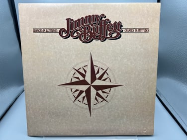 Jimmy Buffett: Changes In Latitudes - Changes In Attitudes (1977), embossed cover