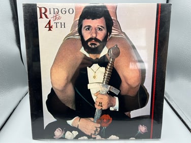 1977 Ringo Starr Ringo The 4th Factory Sealed Vinyl Album - SD 19108