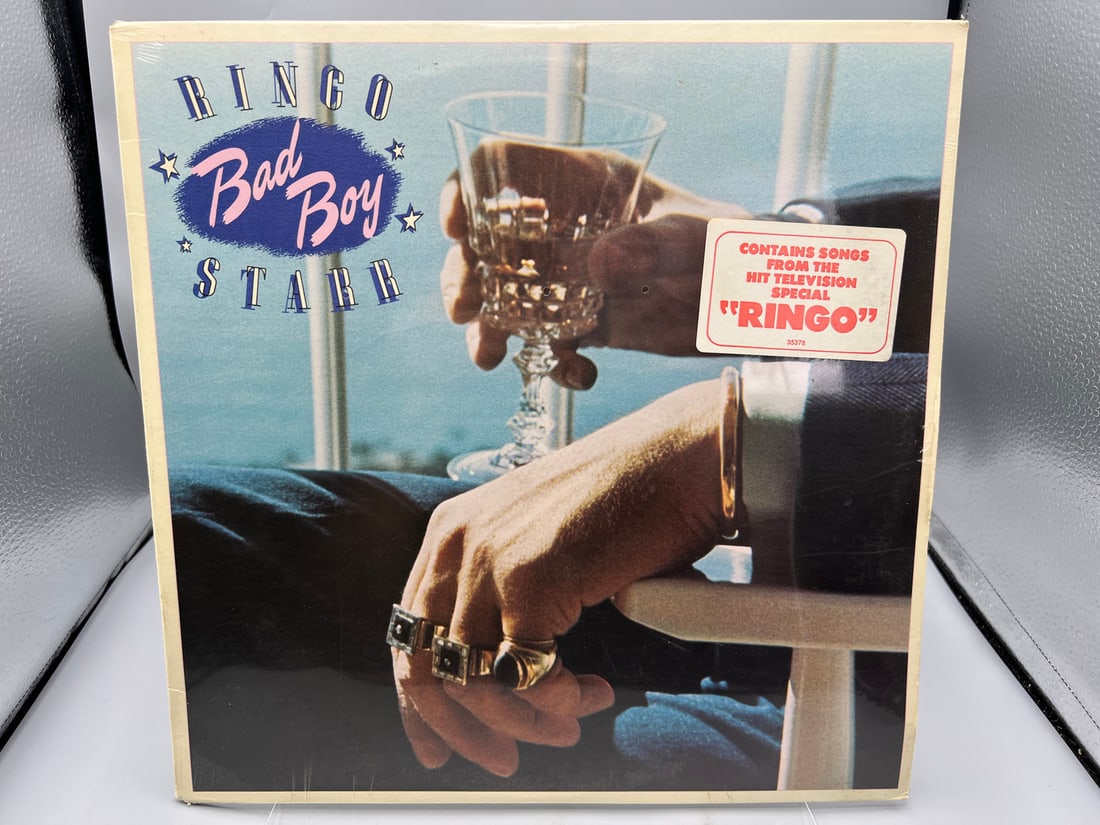1978 Ringo Starr Bad Boy Factory Sealed Vinyl Album - JR 35378 (1 of 2)