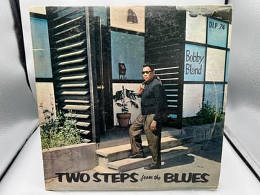 1962 Bobby Bland Two Steps From The Blues Repress Vinyl Album - DLP 74