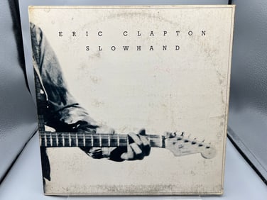 1977 Eric Clapton Slow Hand Vinyl Album - RS-1-3030