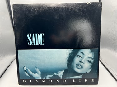Sade: Diamond Life (1984), cover shows minor wear
