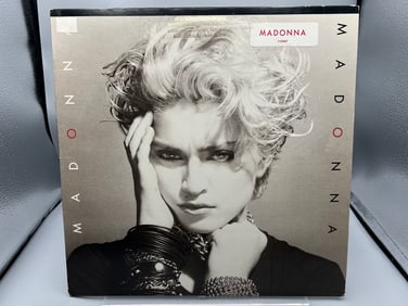 1983 Madonna Self Titled Repress Vinyl Album W/ Promo Stamp - 1-23867