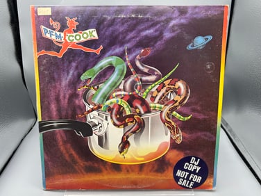 1974 P.F.M. Cook Vinyl Album W/ DJ Copy Sticker On Cover - MA6-502S1