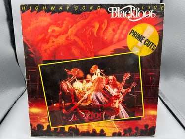 Unknown Release Date Blackfoot Highway Song Live Reissue Vinyl Album - K 50910