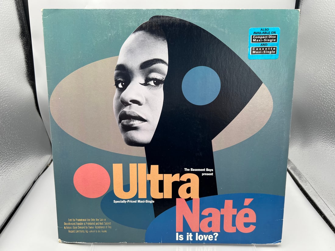 1991 The Basement Boys Present Ultra Nate Is It Love?/Scandal Maxi Single - 0-40007: 1991 The Basement Boys Present Ultra Nate Is It Love?/Scandal Maxi Single - 0-40007 - Records have not been tested by auction house for play quality. All items are sold as is.