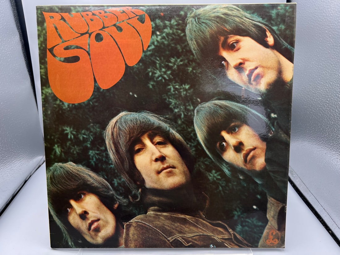 The Beatles: Rubber Soul (1976), UK pressing, reissue, stereo, runout Side 1: YEX 178-6 HTM (1 of 5)