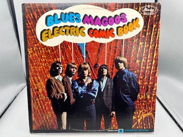 Blues Magoos: Electric Comic Book (1967), includes 1-page comic book insert