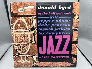 Donald Byrd: At The Half Note Café Volume 2 - with Pepper Adams, Duke Pearson, Laymon Jackson and