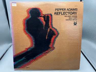 Pepper Adams: Reflectory (1978), white promo label (Contemporary Jazz/Modal)