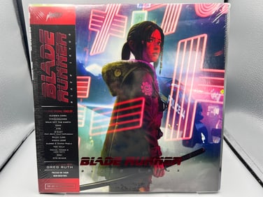 SEALED - Blade Runner Black Lotus - Original Television Soundtrack (2022), 140 gram neon green vinyl