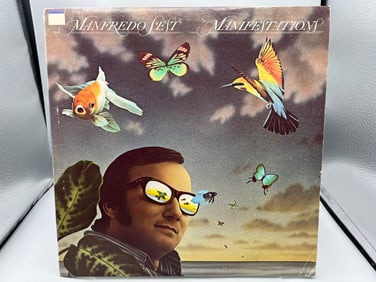 Manfredo Fest: Manifestations (1979), white label promo, promo sticker on back cover