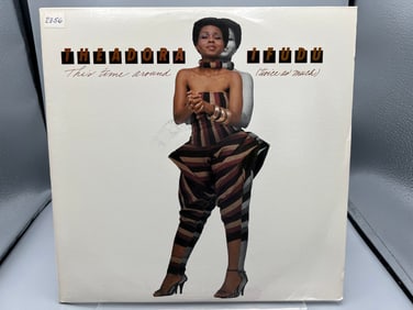 Theadora Ifudu: This Time Around - Twice As Much (1983), promo stamp on back cover (Reggae/Funk)