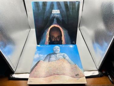 Charles Earland (2 LP Lot): Odyssey  (1976), promo hole in cover; and The Great Pyramid (1976),