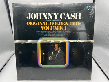 SEALED - Johnny Cash: Original Golden Hits Volume I (1969), Club Edition, Sun label, tightly