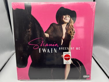 SEALED - Shania Twain: Queen Of Me (2023), Limited Edition, neon pink vinyl