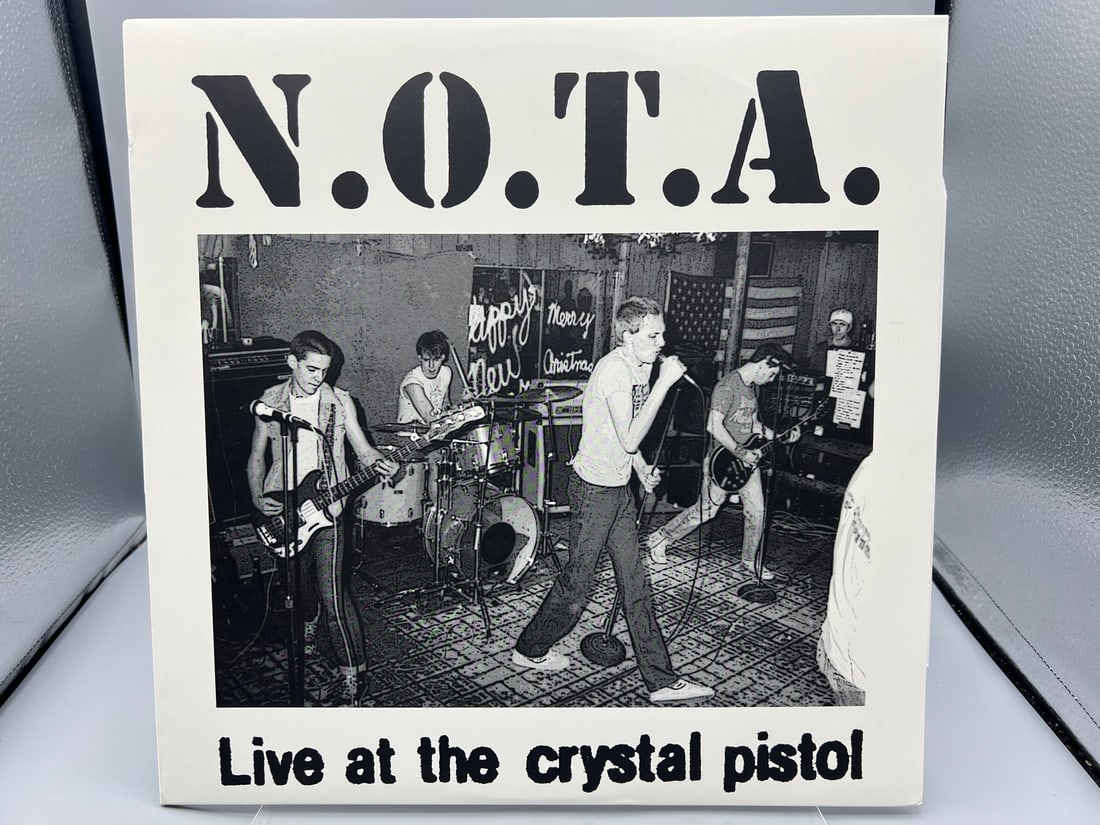N.O.T.A. (None Of The Above): Live at the Crystal Pistol (2000), reissue, includes lyric sheet: N.O.T.A. (None Of The Above): Live at the Crystal Pistol (2000), reissue, includes lyric sheet (Hardcore/Punk) - Records have not been tested by the auction house for play quality. All items are sold 