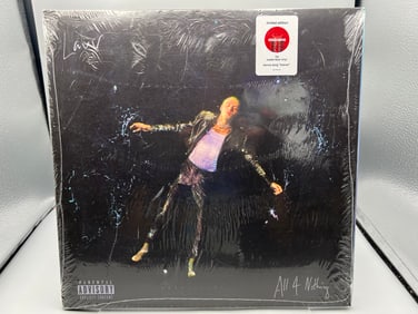 SEALED - Lauv: All 4 Nothing (2022), Limited Edition, ocean blue vinyl