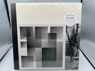 SEALED - James Place: Voices Bloom (2017), Limited Edition, neon orange vinyl (Experimental/Ambient)