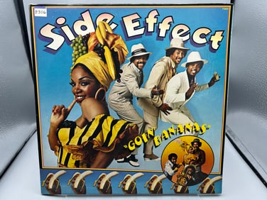 Side Effect: Goin' Bananas (1977), gatefold, promo stamp on back cover (Soul/Funk)