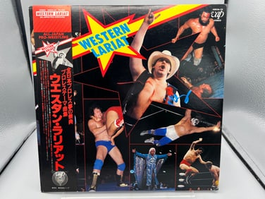 All-Japan Pro-Wrestling - Western Lariat (1982), various artists cover wrestler (American &