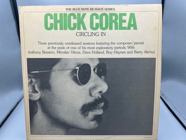 Chick Corea: Circling In (1975), Blue Note re-issue series, gatefold, 2 LPs, visible cover seam wear