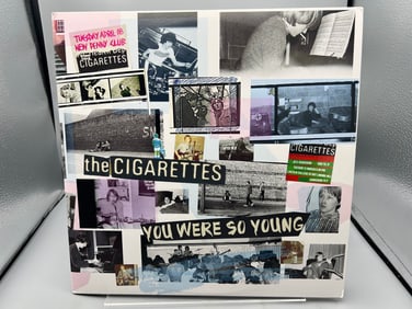 The Cigarettes: You Were So Young (2020), remastered, repress, white vinyl,  gatefold, 2 LPs,