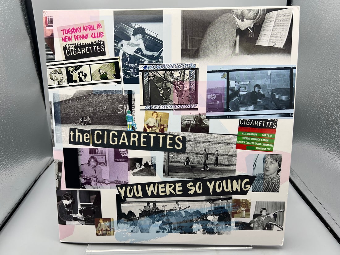 The Cigarettes: You Were So Young (2020), remastered, repress, white vinyl,  gatefold, 2 LPs, (1 of 8)