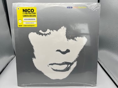 SEALED - Nico + The Faction: Camera Obscura (2022), Limited Edition, blue vinyl