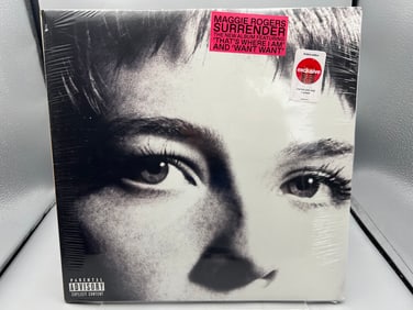 SEALED - Maggie Rogers: Surrender (2022), Limited Edition, hot hot pink vinyl
