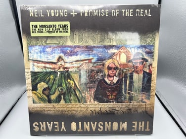 SEALED - Neil Young + Promise Of The Real (2015), gatefold, 2 LPs