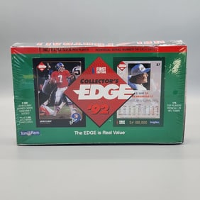 1992 Collectors Edge Football Wax Box