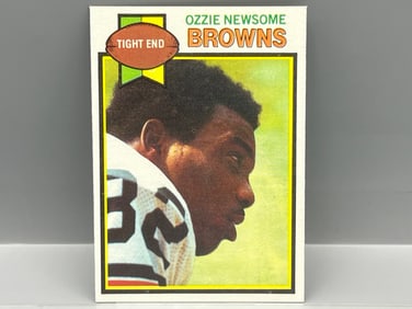 1979 Topps Ozzie Newsome RC #308 - HOF