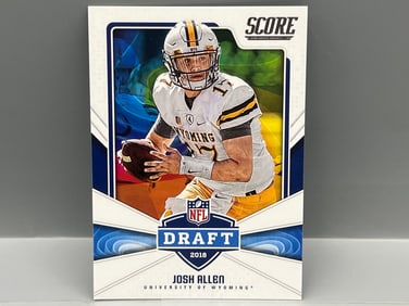 2018 Panini Score Josh Allen Draft Insert RC #5