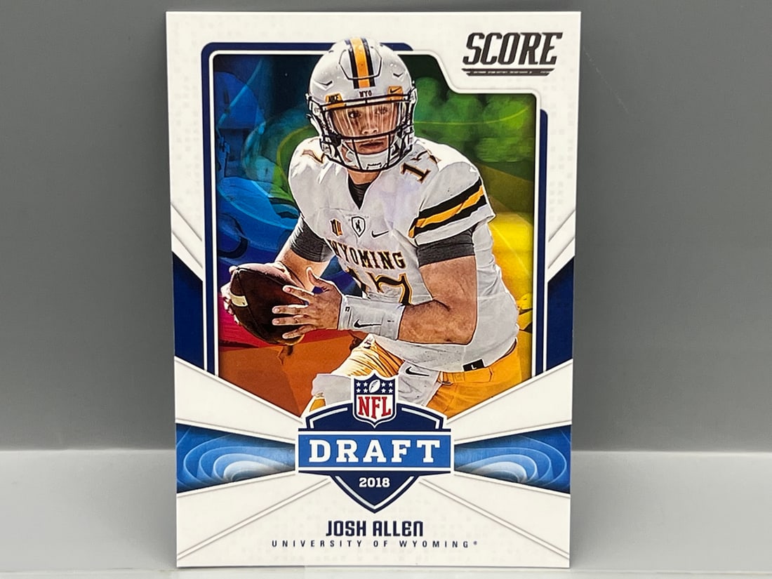 2018 Panini Score Josh Allen Draft Insert RC #5 (1 of 2)