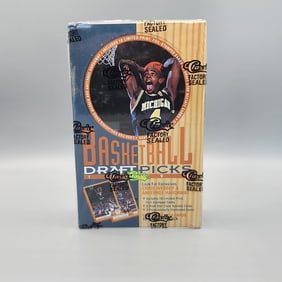 1993 Classic Basketball DP Wax Box