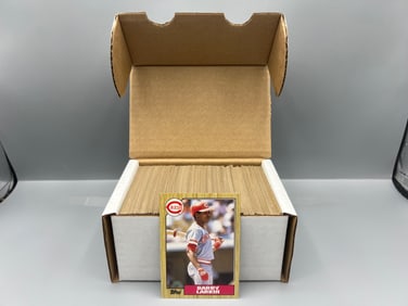 Lot of Approx. (300) 1987 Topps Barry Larkin RCs #648 - HOF