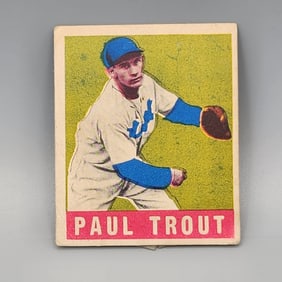 1948 Leaf Paul Trout #10