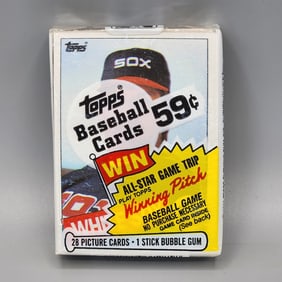 1985 Topps Baseball Cello Pack - Seaver on Top